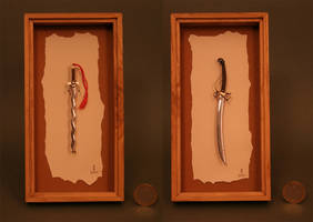 miniature swords