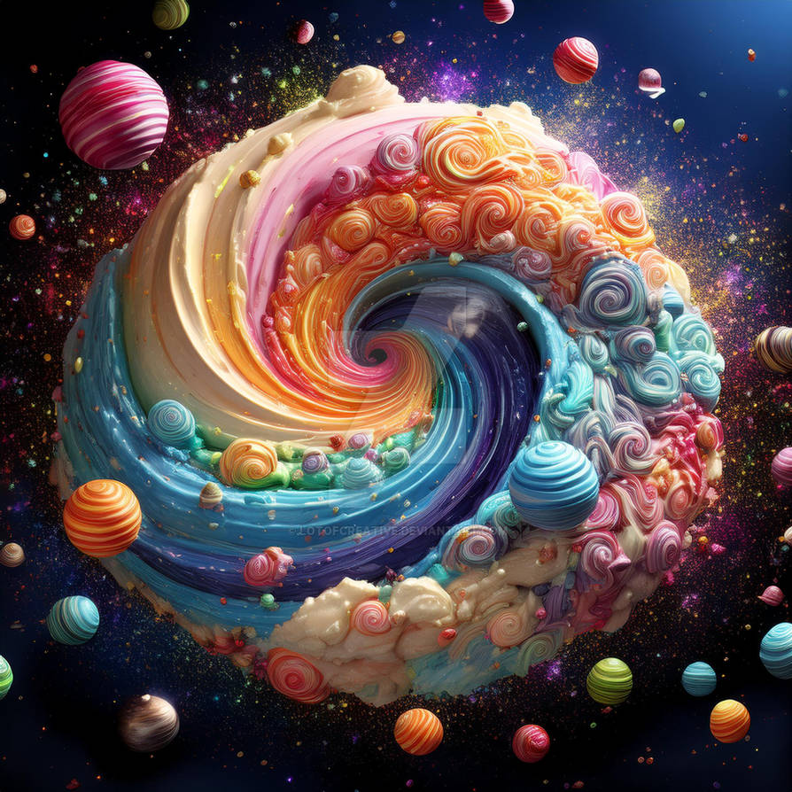 Sundae Cosmic Sweet cosmic whirlwind. #sundae 11/29/2024 by LOTofCreative on DeviantArt