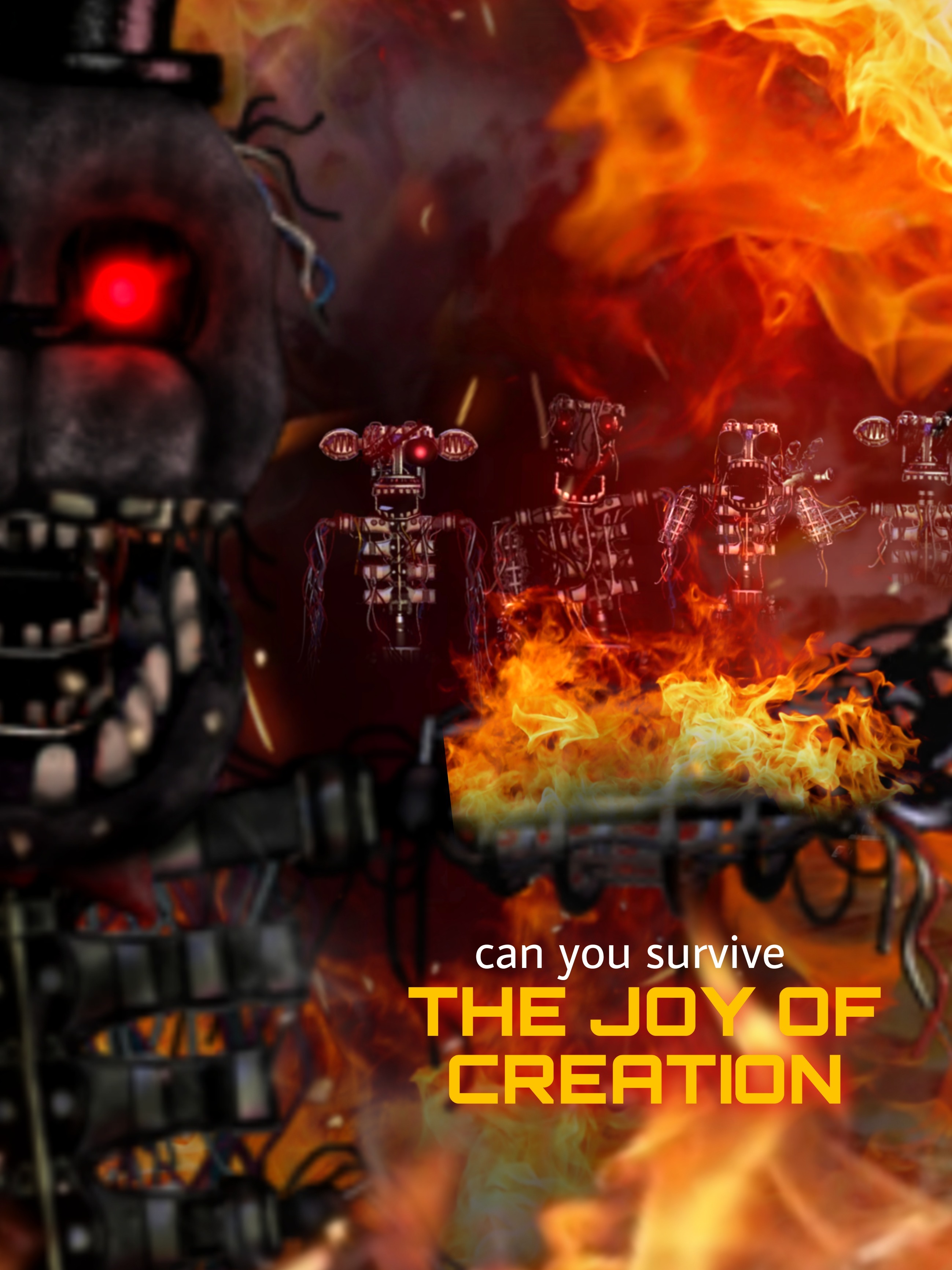 The joy of creation posters remake (Foxy) by Bugmaser on DeviantArt