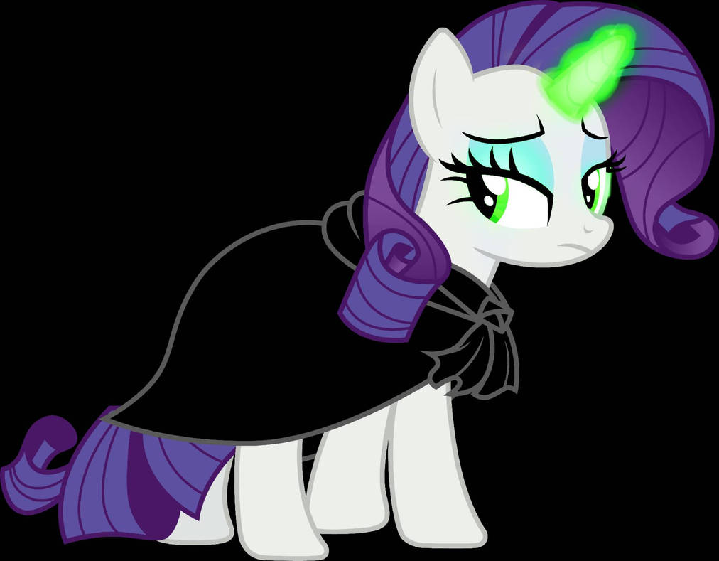 Black Rarity Rarity in a black cloak by marvelous554 on DeviantArt