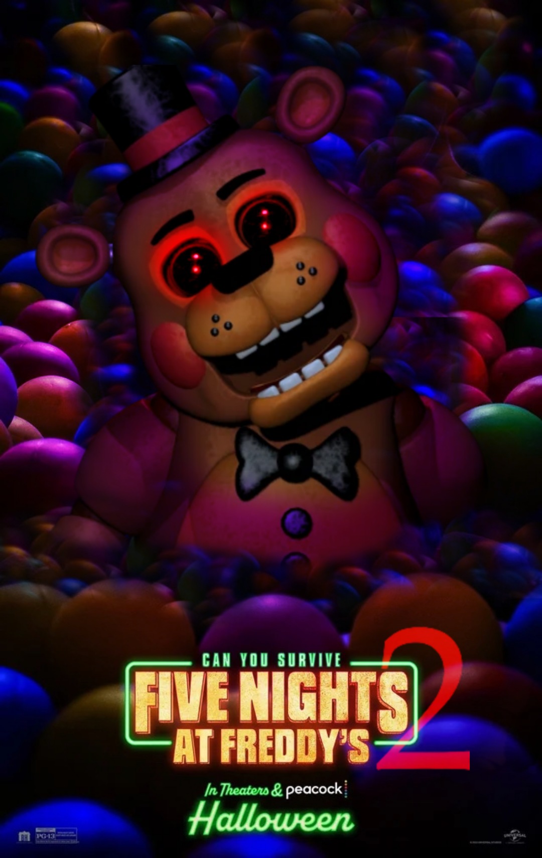 FNaF 2 Movie Poster : r/fivenightsatfreddys