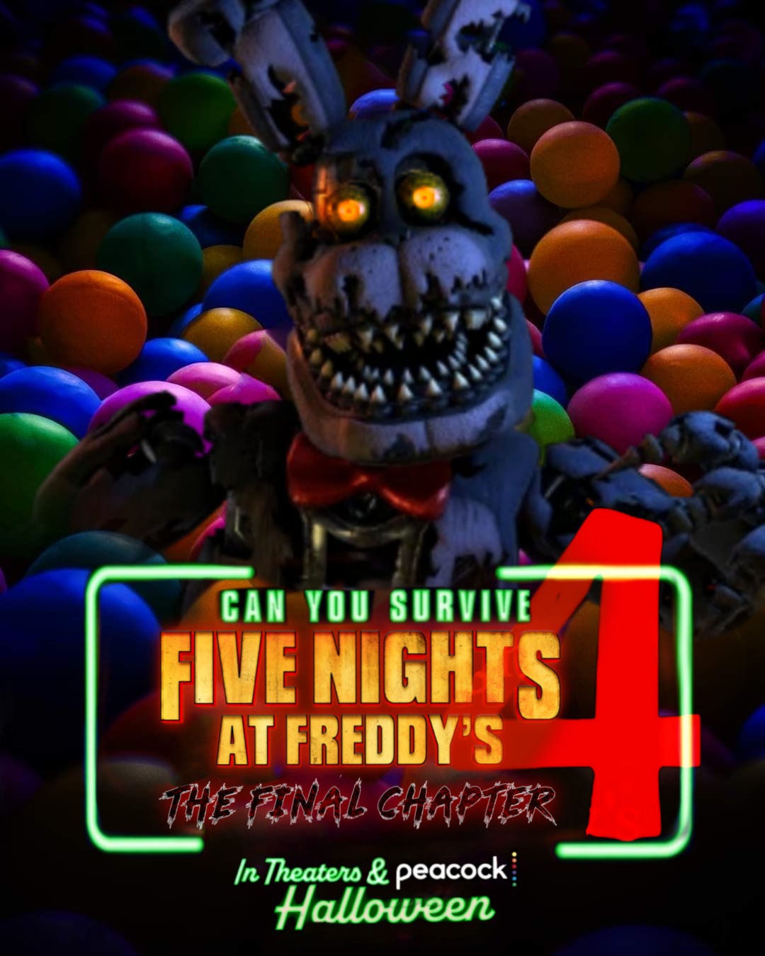 Fnaf 2 movie poster by marvelous554 on DeviantArt