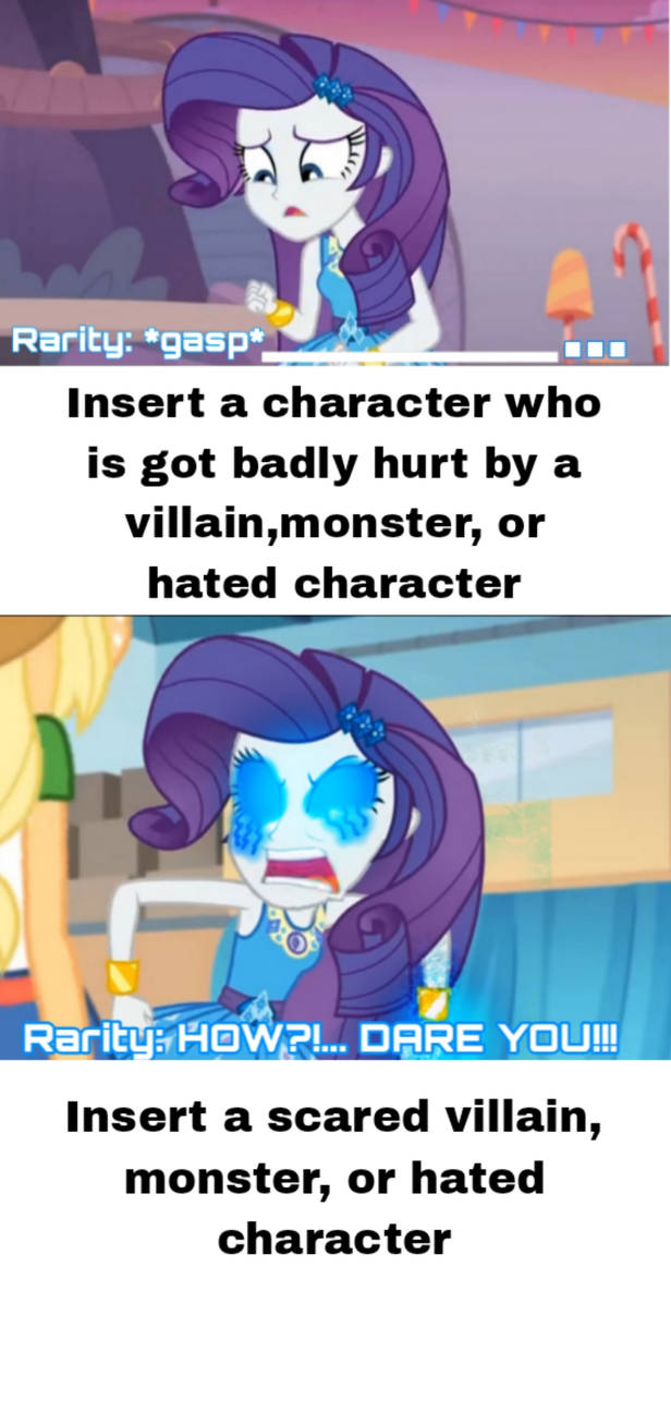 Rarity sees who getting hurt (ice edition) by marvelous554 on DeviantArt