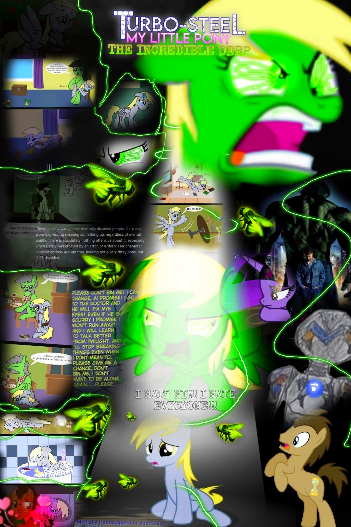 Turbo Mlp Deviantart Turbo Steel mlp: The incredible Derp... by marvelous554 on DeviantArt
