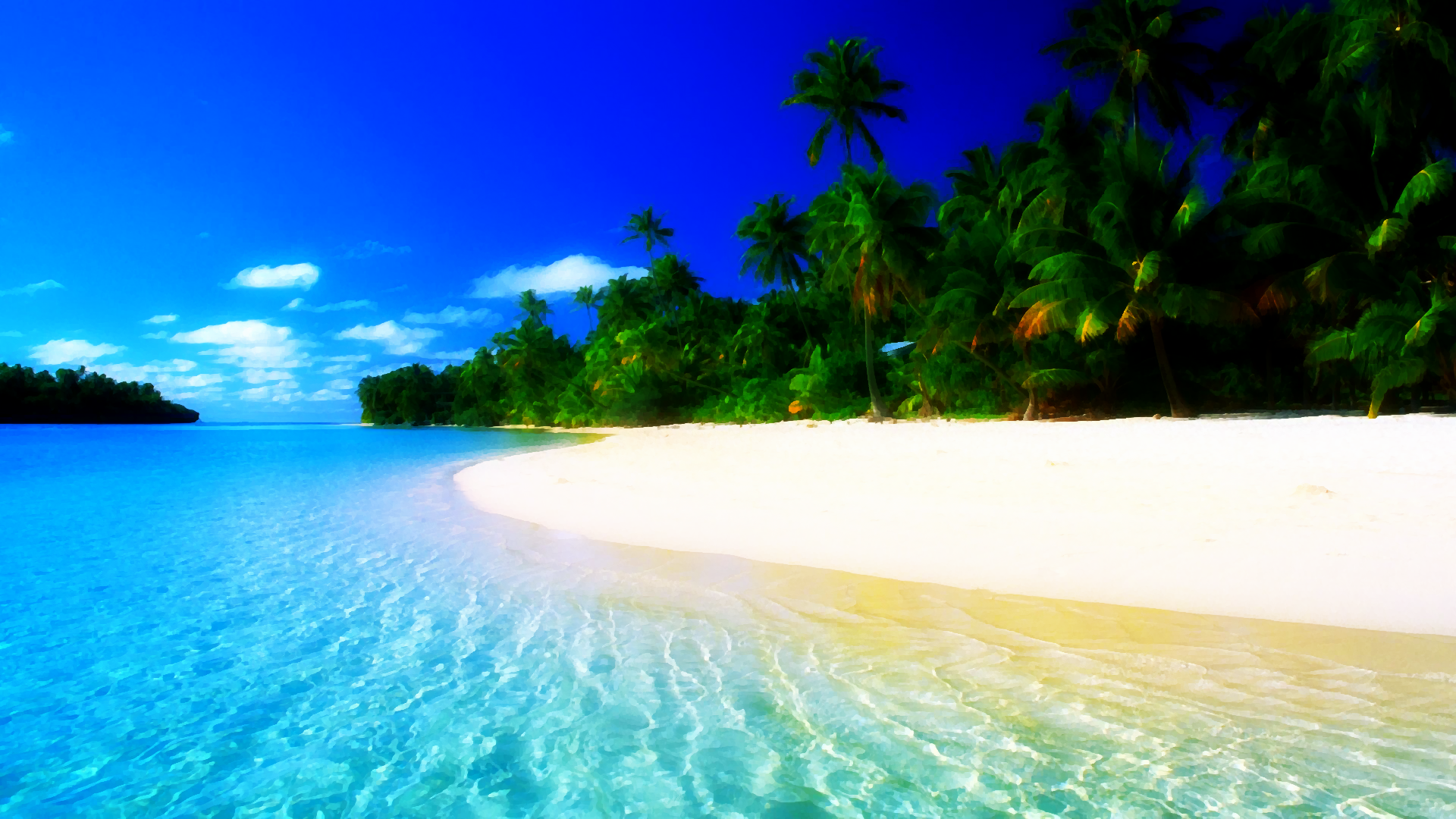 Beautiful Dream Beach 1920x1080