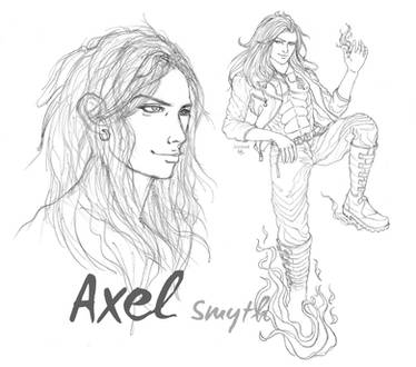 Character Design Commission - Axel Smyth!
