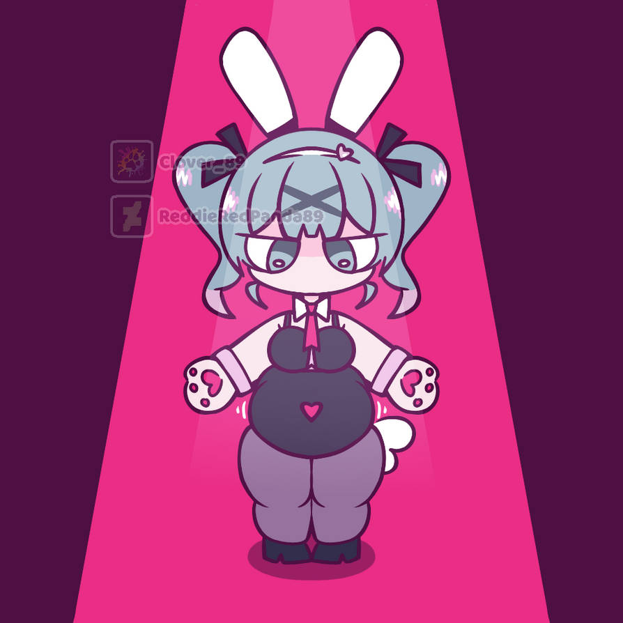 Miku Ride Rabbit Rabbit Hole Miku by ReddieRedPanda89 on DeviantArt