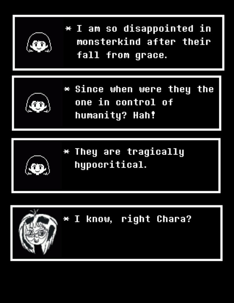 Undertale Humility Yet MORE Undertale Hypocrisy POSTS by OuterSpaceTheMaster on DeviantArt