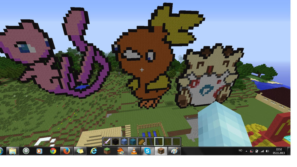 Minecraft pokemon by S-M-V on DeviantArt