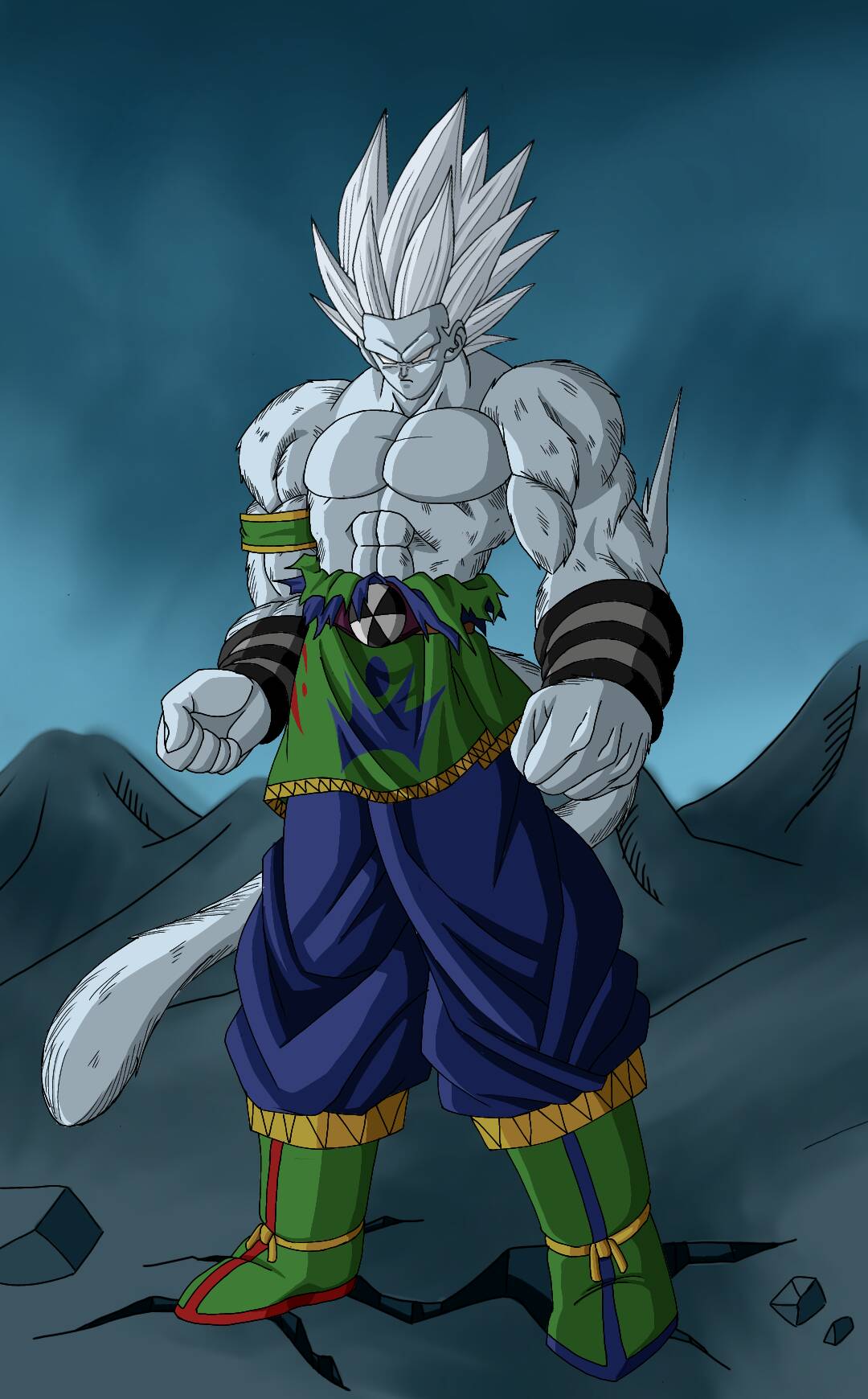 Broly ssj5 (DB AF) by NIKOLAS180 on DeviantArt