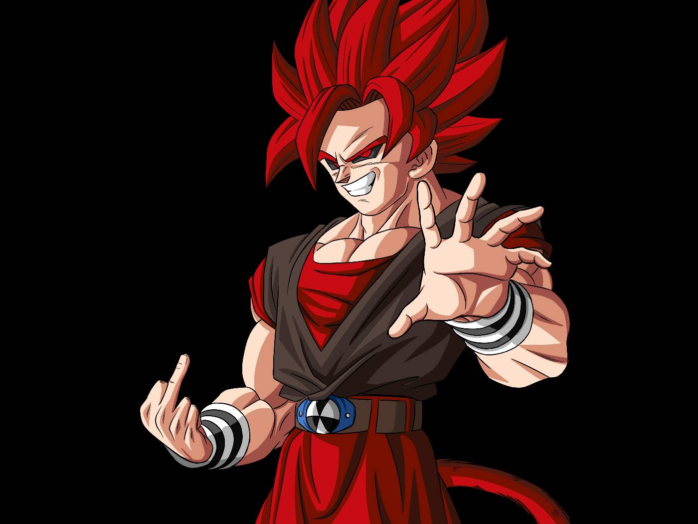 evil vegetto ssj9 maligno by xchs on DeviantArt