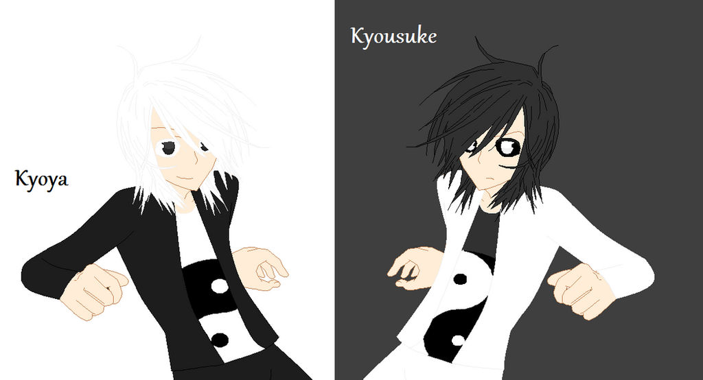 Kyousuke and Kyoya by XTomboyxPrincessX on DeviantArt