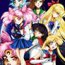 Sailor Moon R with background