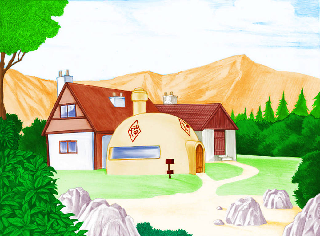 Goku's House by Air-Hammer on DeviantArt