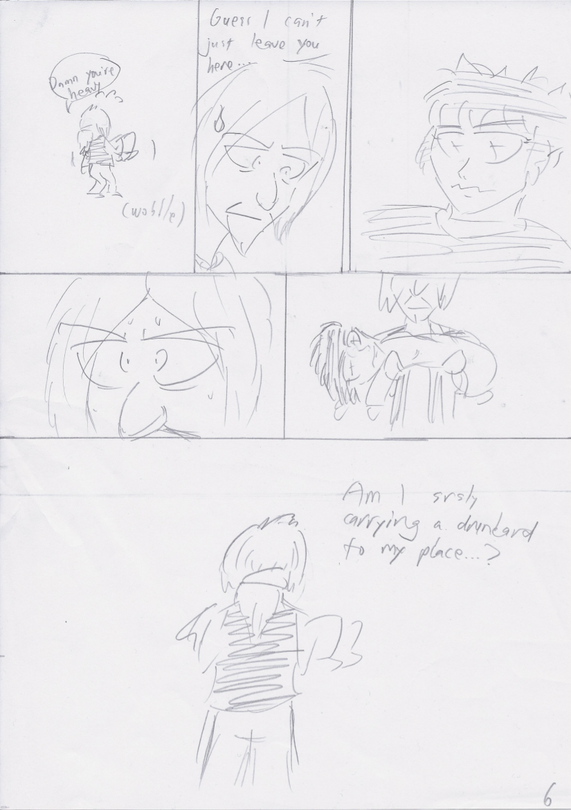 Unnamed Comic Page 6 Rough Draft (rescan)