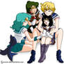 Outer Senshi Family