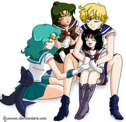 Outer Senshi Family