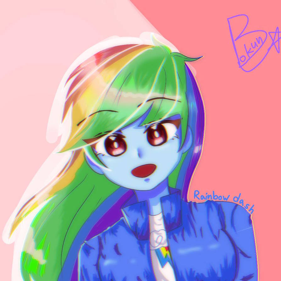 Rainbowdash fanart by lumine318 on DeviantArt
