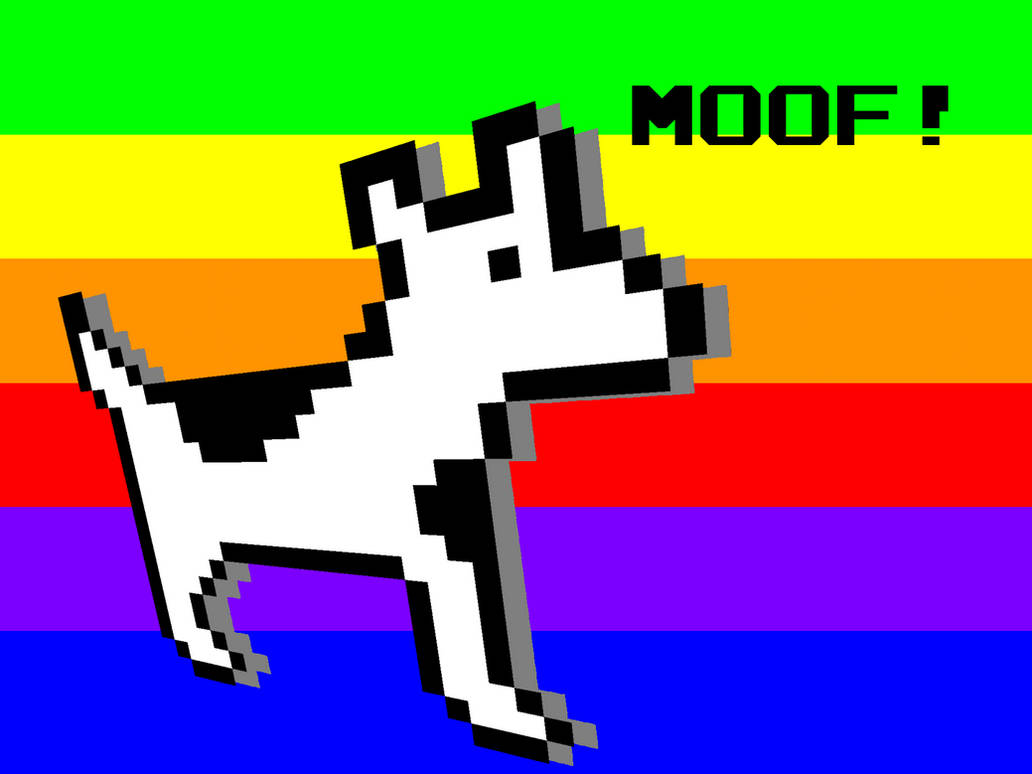 Dogcow desktop by SpyrotheBadassDragon