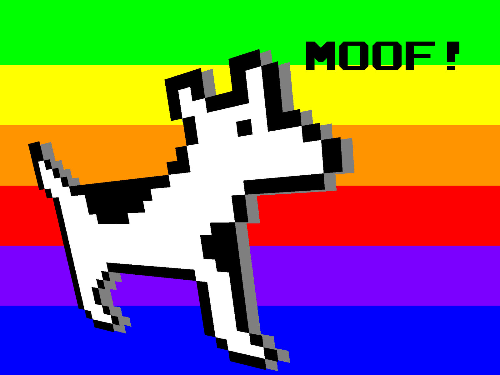 Dogcow desktop by SpyrotheBadassDragon