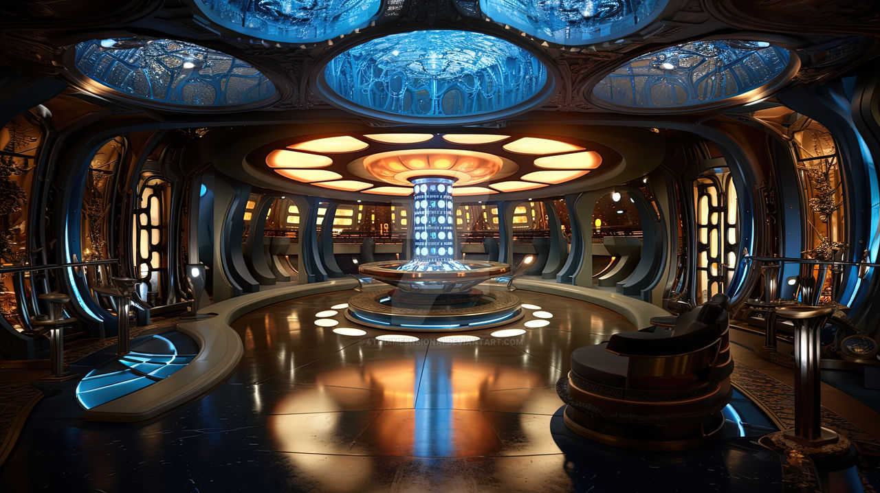 Tardis Console Layout DOCTOR WHO. 7TH DOCTOR TARDIS CONSOLE ROOM by 4thDimesnsionai on DeviantArt