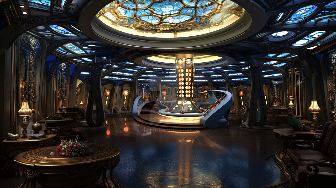 Tardis Console Layout DOCTOR WHO. 7TH DOCTOR TARDIS CONSOLE ROOM 2 by 4thDimesnsionai on ...
