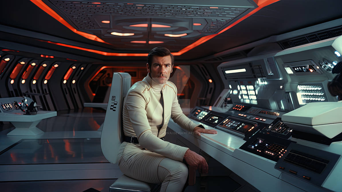 SPACE 1999 . JOHN KOENIG IN COMMAND CENTRE by 4thDimesnsionai on DeviantArt