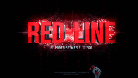 Wallpaper Red-Line for a contest [by ArtDesign]