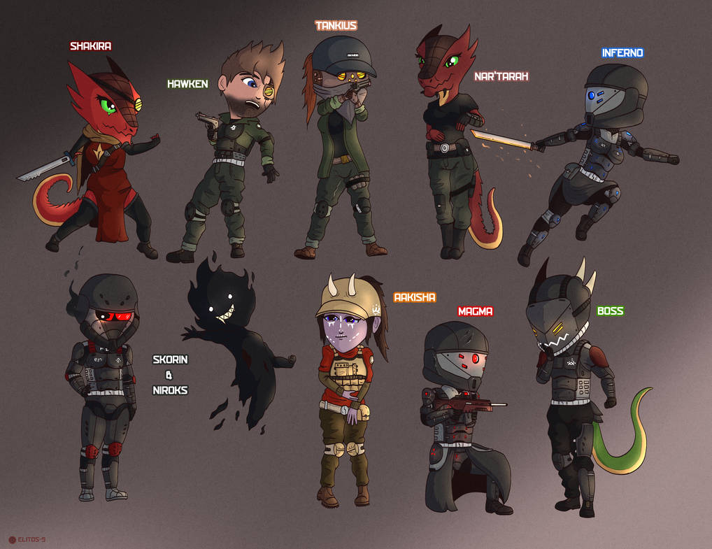 USOW Chibis by Elitos-5 on DeviantArt