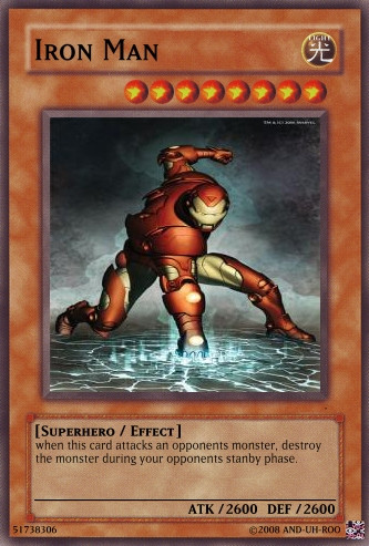 Iron Man card