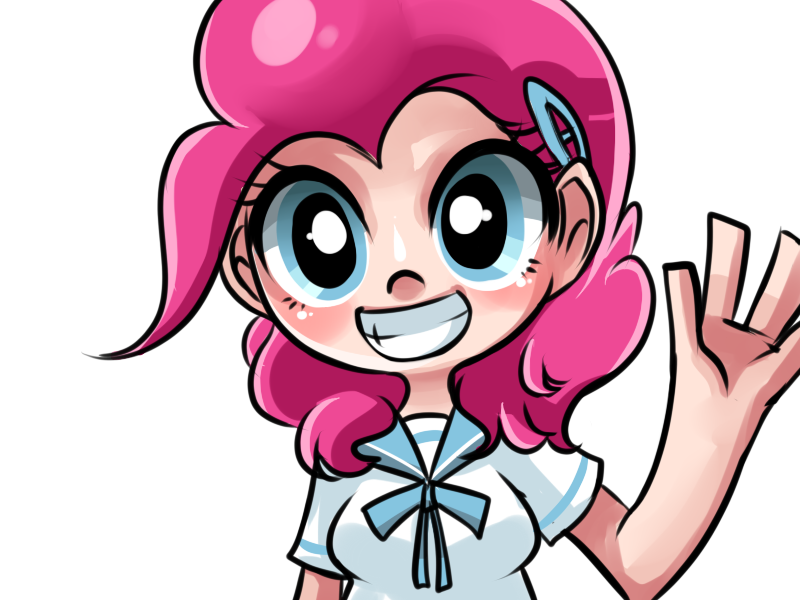 Student Pinkie Pie