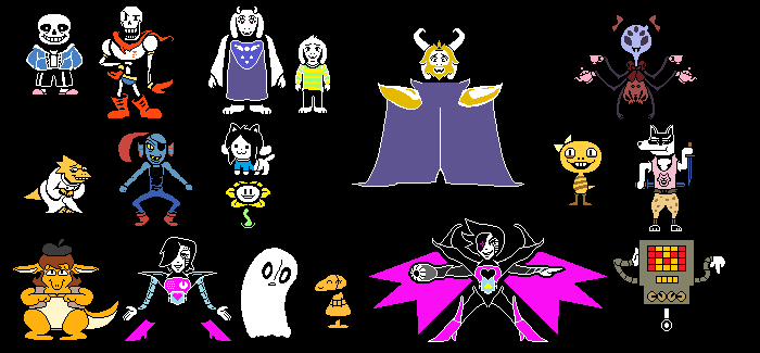 Undertale Colored Battle Sprites Preview By Talkingclub On Deviantart Undertale Colored Battle Sprites Preview By Talkingclub On Deviantart