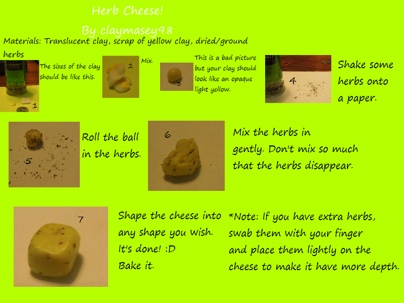 Herb Cheese Tutorial