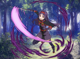 Asuna Yuuki And Konno Yuuki In Sword Art Online by YuukiAmurao on DeviantArt