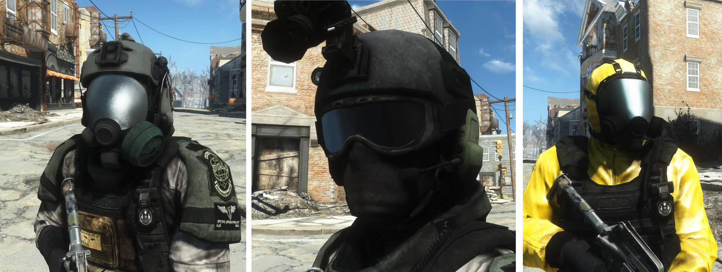 Fallout 4 противогаз и шлем фото 17