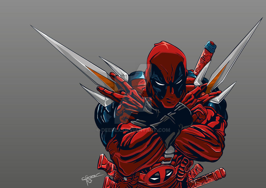 Deadpool Vector by Deefex on DeviantArt