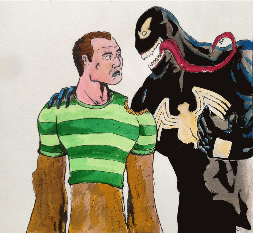 Sandman and Venom by MarcoCalosci on DeviantArt