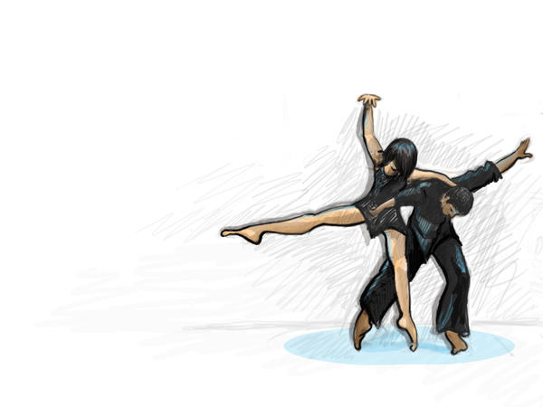 dancer in color by beauty-fades on DeviantArt