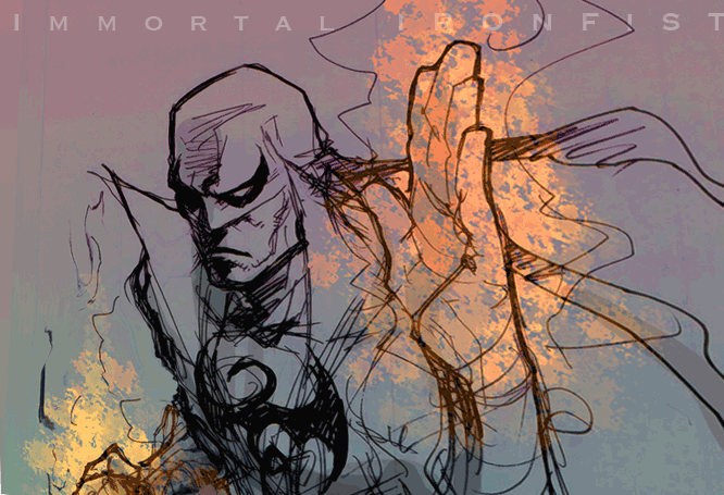 IRON FIST doodle01