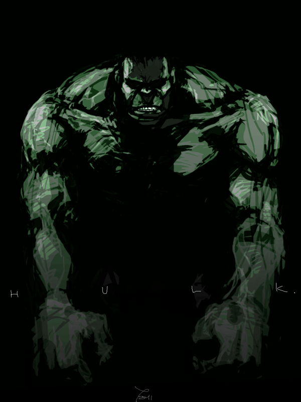 HULK doodle