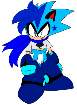 Metallic the Robohog (sonic oc)