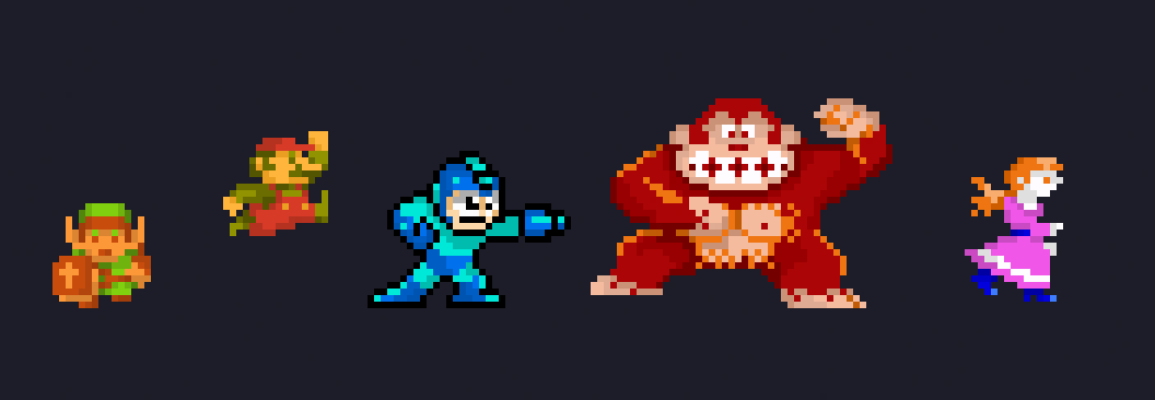 Nes Sprite Ripper NES Sprites Reshaded by Popstarbird25 on DeviantArt