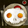 skull omelette