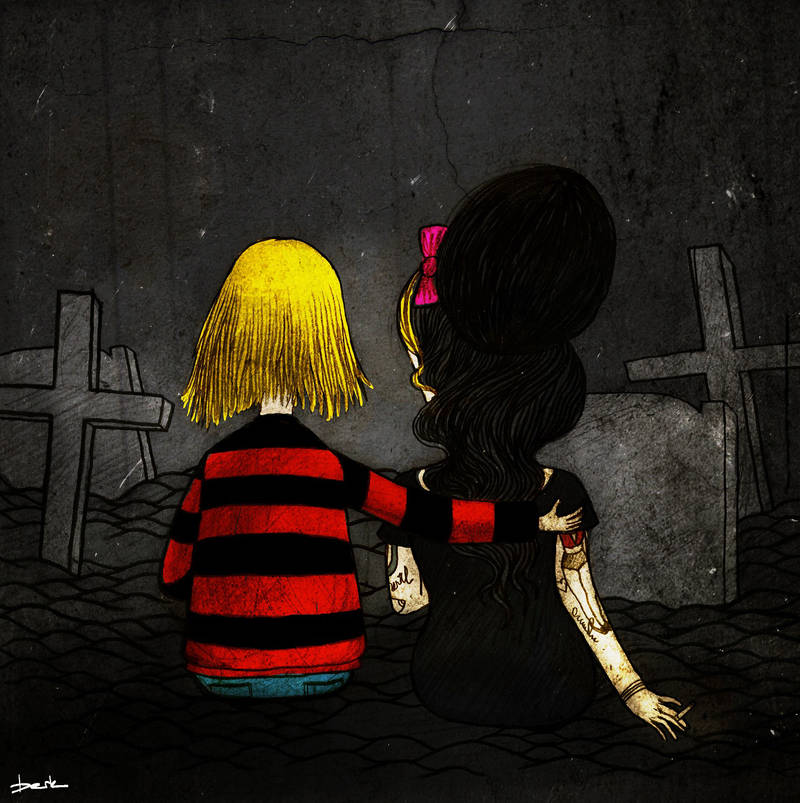 kurt and amy by berkozturk