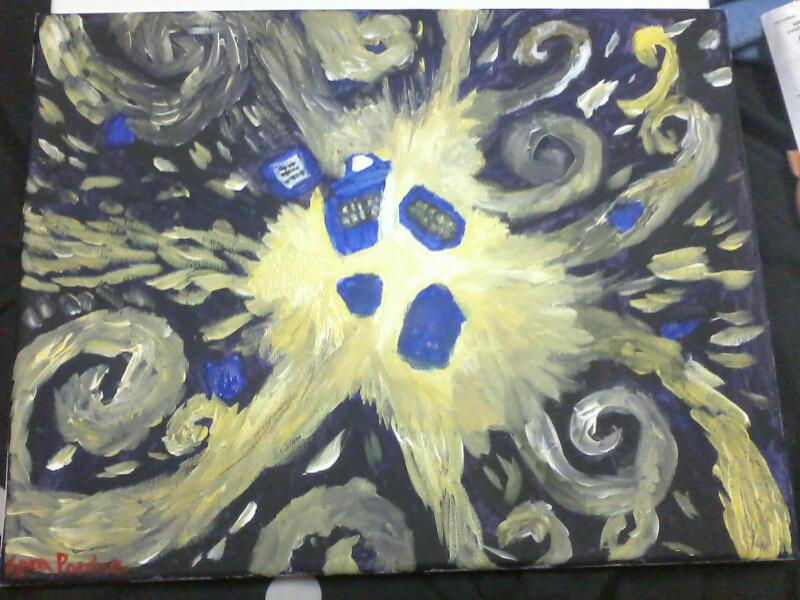 TARDIS Exploding by Blackenedwalls on DeviantArt