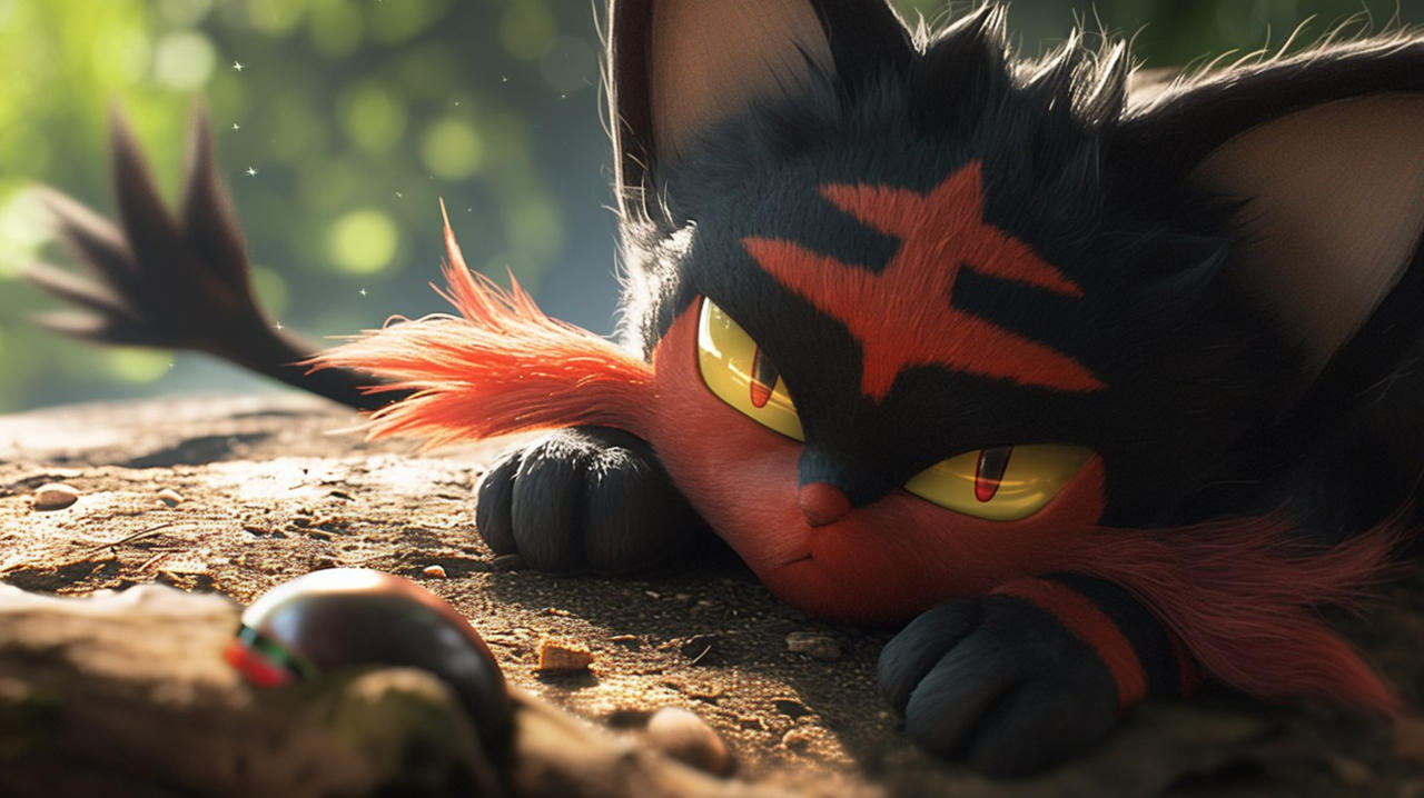Litten Variations Pokemon Litten by Seneon on DeviantArt