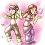 Toph and Katara