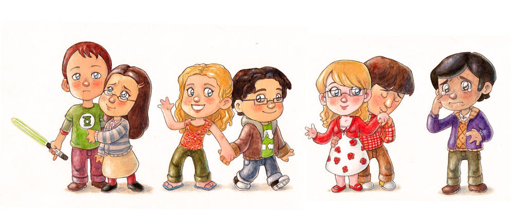 The Big Bang Theory by Gigei on DeviantArt