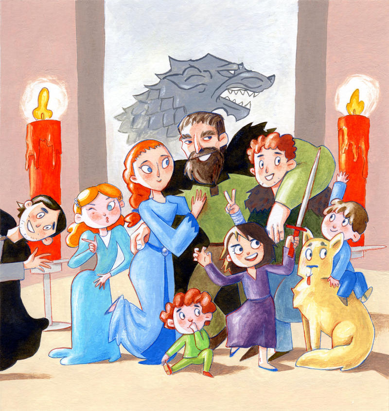 Game of Thrones House Stark by Gigei on DeviantArt