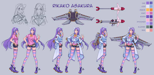 Character Sheet: Rikako Asakura [Rikacon]